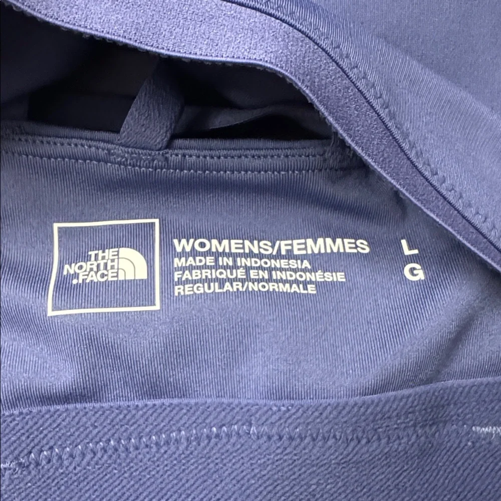 The North Face Cave Blue Valley Shine Bra, Size L - Picture 7 of 8